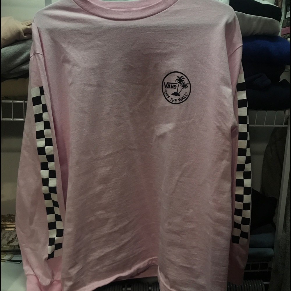 Pink Vans Long Sleeve